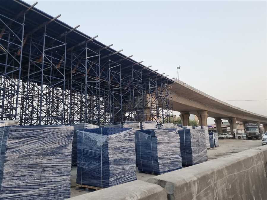 پُل "سه راه جویبار" ۷۰ درصد پیشرفت فیزیکی دارد